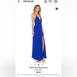 Yumi kim rush hour maxi dress NWT